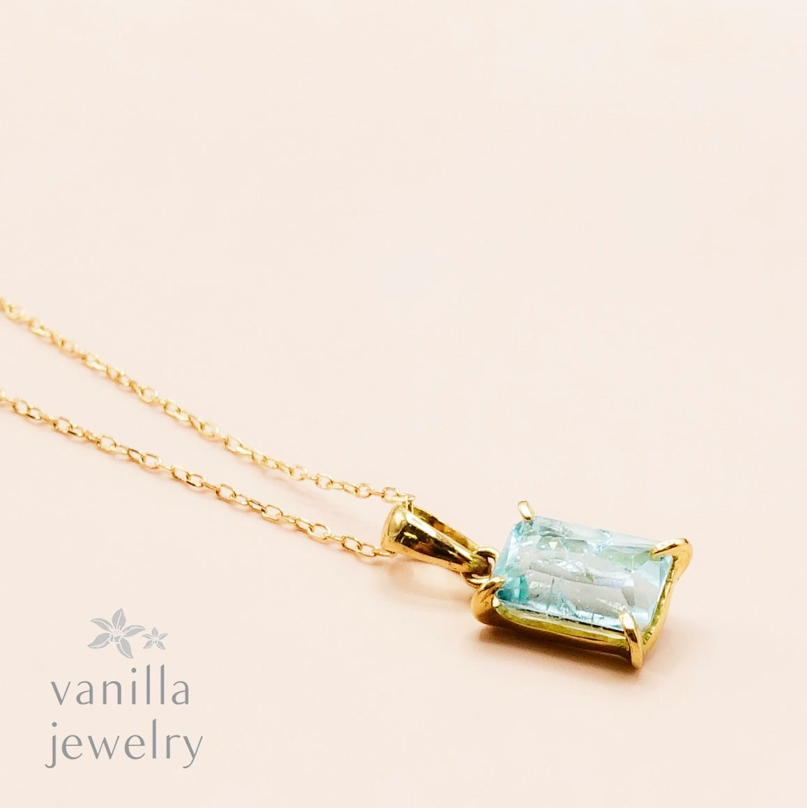 Chelice (シェリス) パライバトルマリン 1.47ct K18ネックレス [7671]★今だけ！40cmチェーン→「スライドピンチェーン」にグレードアップしてお届け！★