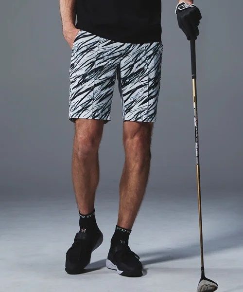 DRY STRETCH CHIDORI GRAPHIC SHORTS | ショートパンツ | ホワイト | メンズ | ゴルフウェア