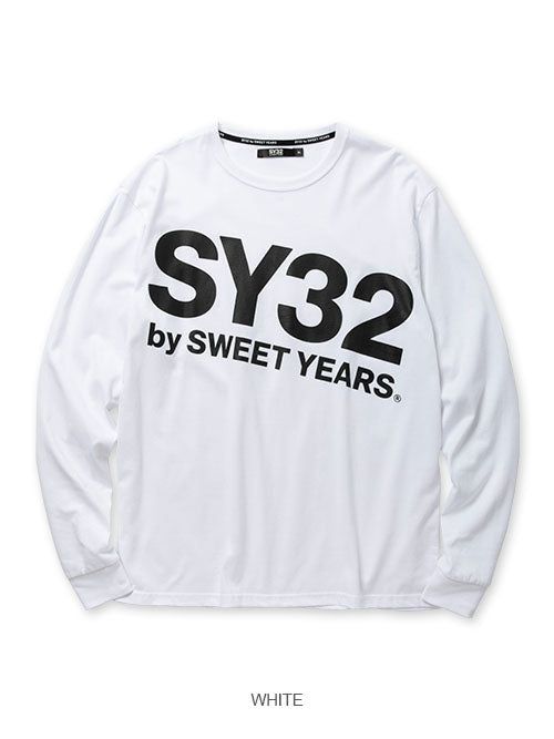 BIG LOGO L/S TEE | Tシャツ | ホワイト×ブラック | メンズ | ゴルフウェア