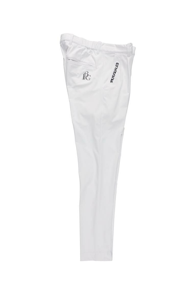 【2026年SS予約商品】TUCK PANTS［WHITE］ | ロングパンツ | ホワイト | メンズ | ゴルフウェア