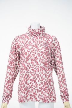 シックアニマル プリントシャツ | Tシャツ |長袖 | ピンク | レディース | ゴルフウェア |
