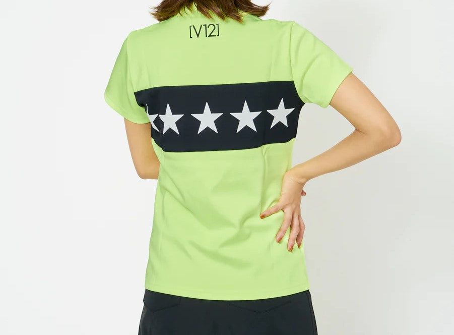FIVE STAR MOCK_WM | モックネック | イエロー | レディース | ゴルフウェア
