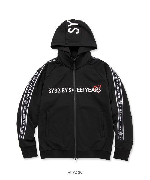 ZIP UP ACCENSIAL SY LOGO JERSEY JK SY32(エスワイサーティトゥ)  ブルゾン
