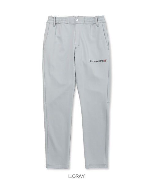 【★超目玉】 JERSEY ACCENSIAL - YEARS SWEET by SY32 PANTS ブラック | メンズウェア