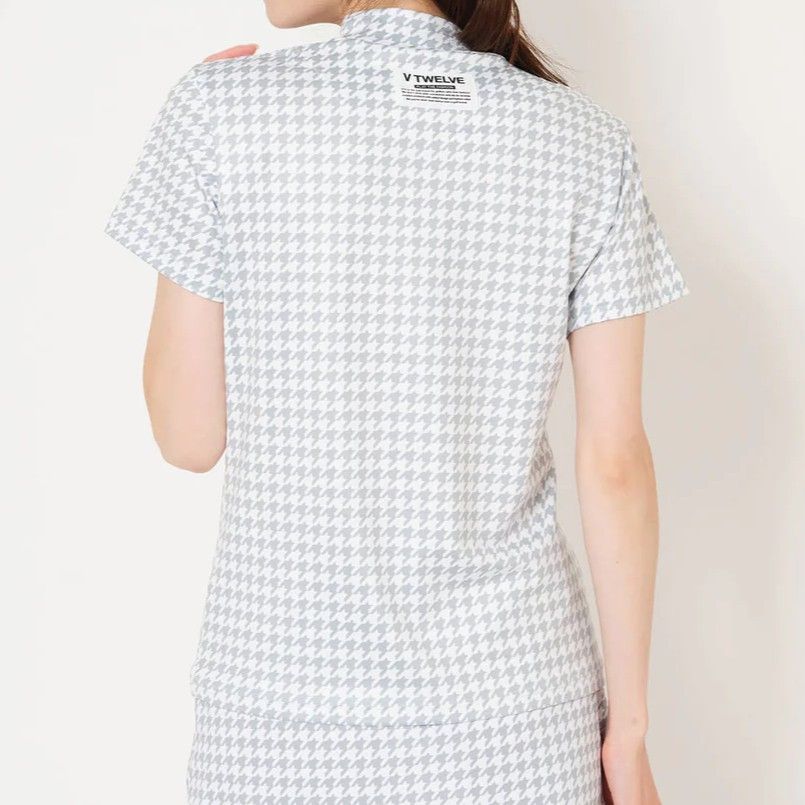HOUNDS MOCK | モックネックシャツ | グレー | レディース | ゴルフウェア