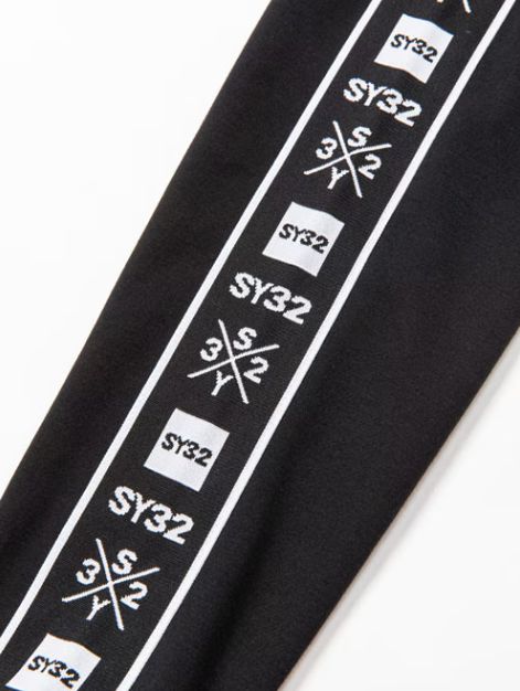 LINE TAPE ZIP HOODIE | パーカー | ブラック | メンズ