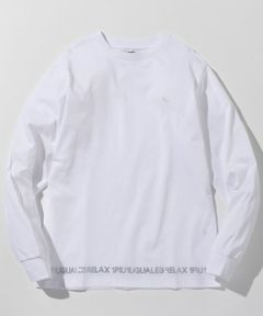 ラインストーンヘムシルケットロングTシャツ | Tシャツ | ホワイト | メンズ