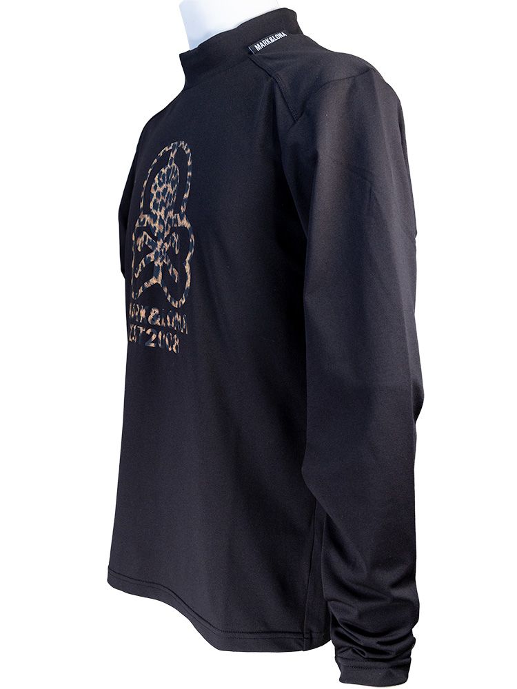 ELMT Performance Mock Neck | Tシャツ | ブラック | メンズ | ゴルフウェア