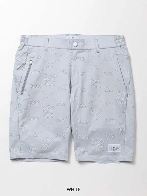 BACK EMBOSS STRETCH SHORTS | ショートパンツ | グレー | メンズ | ゴルフウェア
