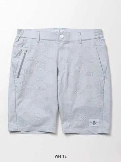 BACK EMBOSS STRETCH SHORTS | ショートパンツ | グレー | メンズ | ゴルフウェア