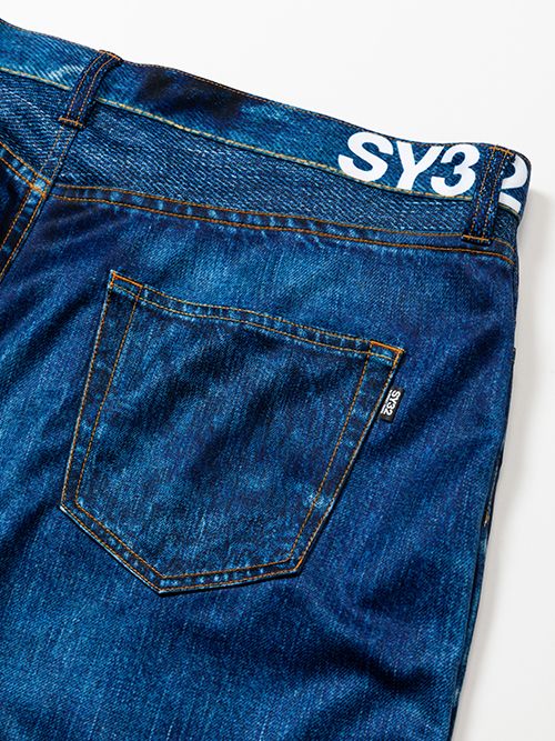FAKE DENIME SHORT PANTS | パンツ | デニム | メンズ
