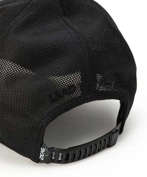 JACQUARD MESH CAP | キャップ | ブラック | ユニセックス | ゴルフウェア
