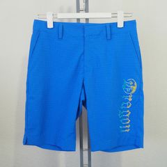スワロフスキーロゴ ハーフパンツ | ブルー | レディース | ゴルフウェア