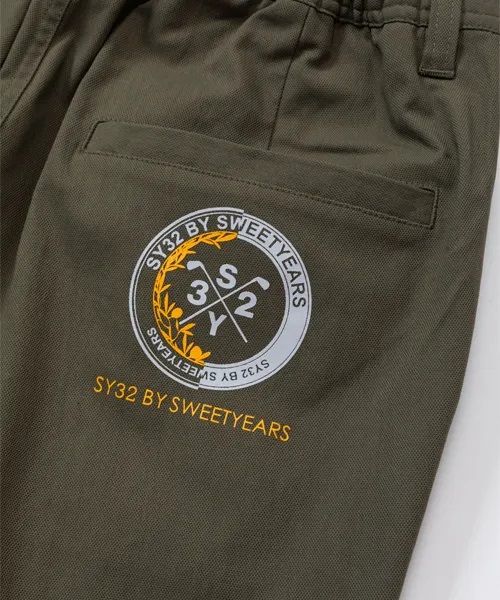 RECYCLE WOVEN OX STRETCH LONG PANTS | ロングパンツ | カーキ | メンズ | ゴルフウェア