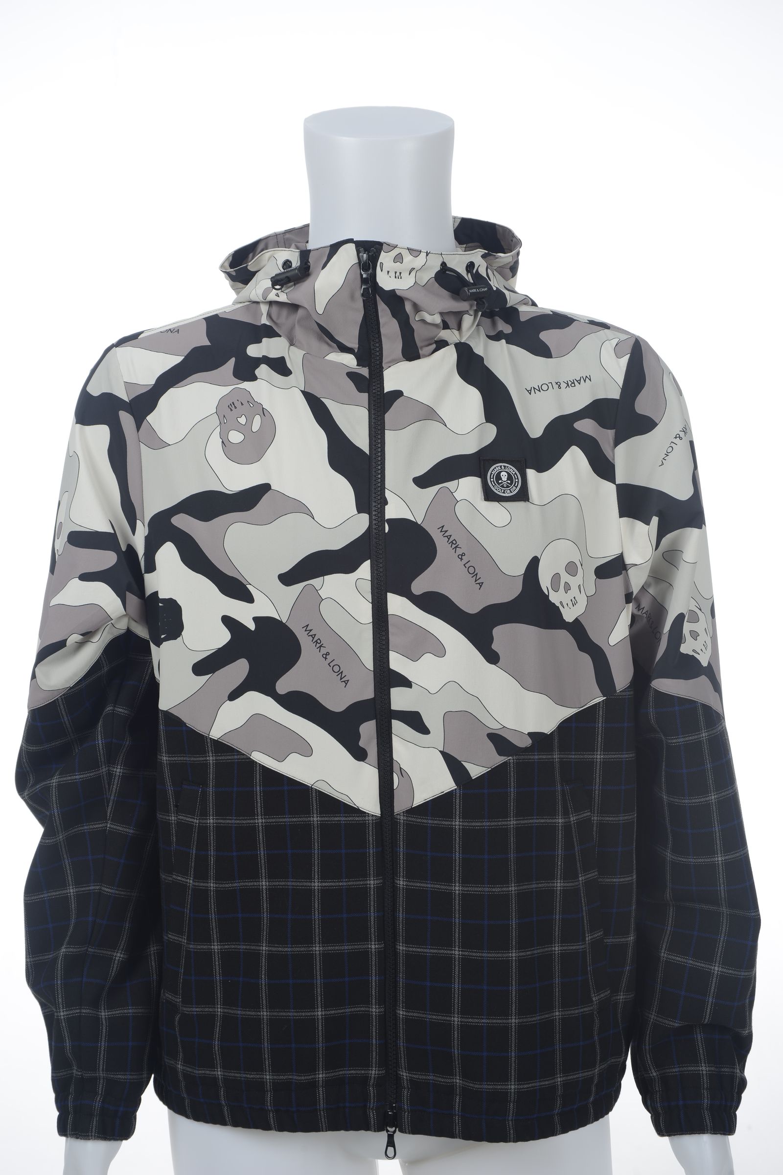 Milo Camo Jacket | ジップアップブルゾン | ブラック | メンズ | ゴルフウェア