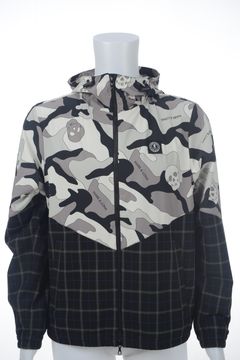 Milo Camo Jacket | ジップアップブルゾン | ブラック | メンズ | ゴルフウェア