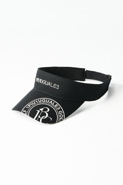 SUN VISOR | バイザー | ブラック |  ユニセックス | ゴルフウエア GRG283-COT384 1PIU1UGUALE3 GOLF