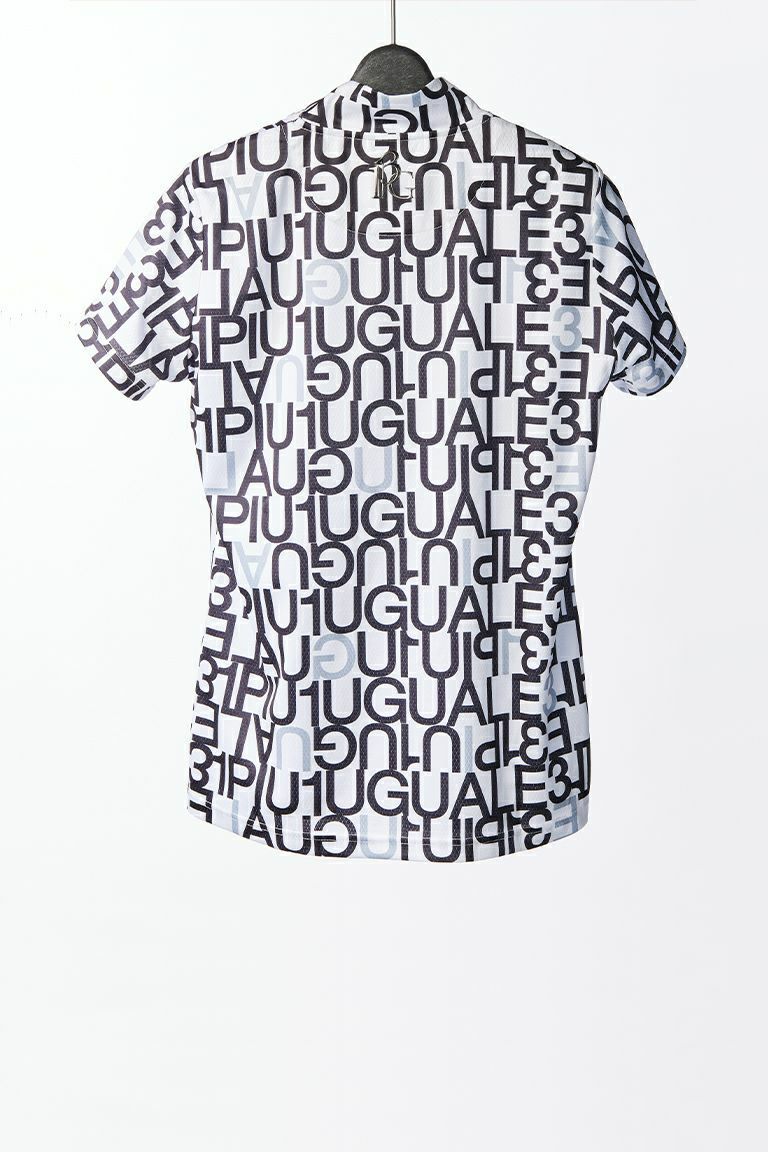 モックネック | Tシャツ | MOCK NECK FULL MIX LOGO | レディース | ゴルフウェア | ホワイト