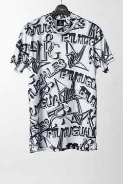 S/S MOCK NECK ALL LOGO MIX | モックネック | Tシャツ | ホワイト | メンズ | ゴルフウェア