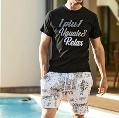 グラデーションアップリケ半袖Tシャツ  | Tシャツ | ブラック | メンズ