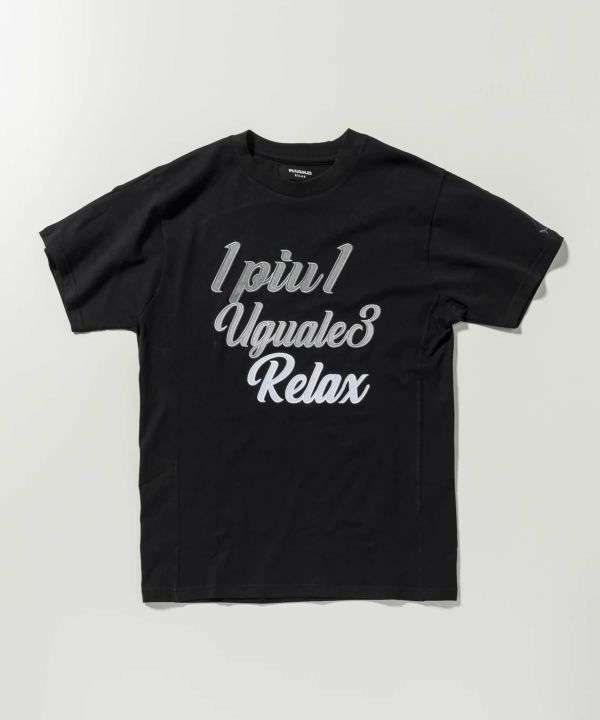 グラデーションアップリケ半袖Tシャツ  | Tシャツ | ブラック | メンズ