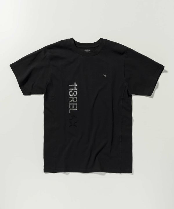 ラインストーングラデーションロゴ半袖Tシャツ | 半袖Tシャツ | ブラック | メンズ