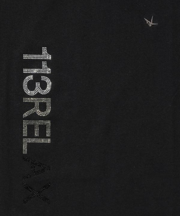ラインストーングラデーションロゴ半袖Tシャツ | 半袖Tシャツ | ブラック | メンズ