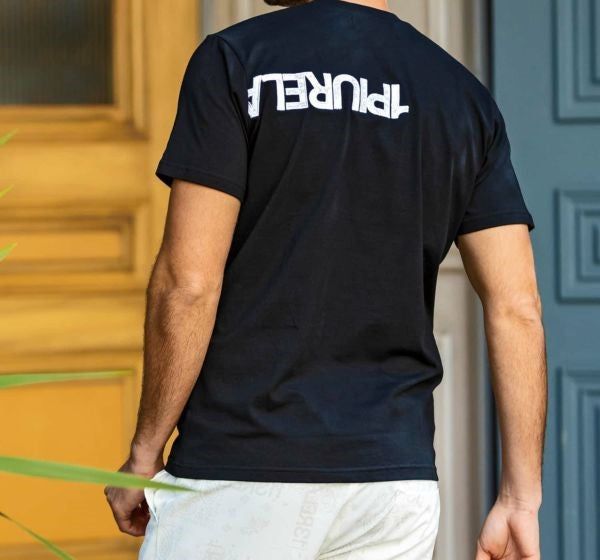 ペイズリーロゴ半袖Tシャツ | Tシャツ | ブラック | メンズ