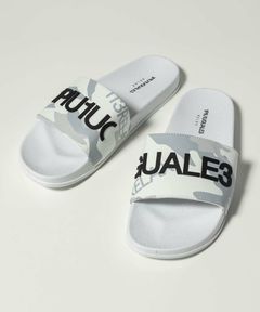 モノトーンカモ柄シャワーサンダル | サンダル | ホワイト | メンズ