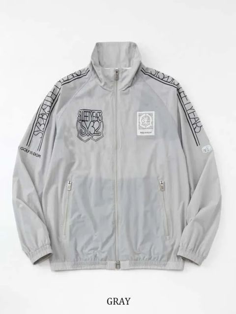 MINI DOT LIGHT STRECH JK | ブルゾン | グレー | メンズ | ゴルフウェア