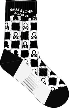 Ever Checker Socks | ソックス | ブラック | メンズ | ゴルフウェア