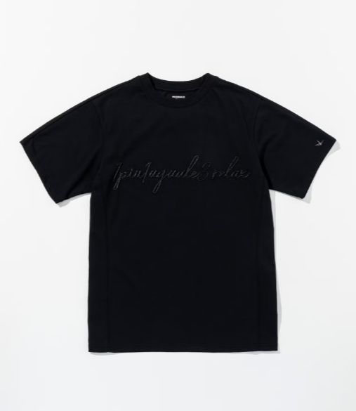 ロープ刺繍ロゴ半袖Tシャツ | Tシャツ | ブラック | メンズ