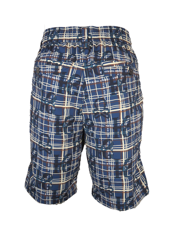 【木村拓哉さん着用】BACK SPIN LINED SHORTS | ショートパンツ | ブルー | メンズ | ゴルフウェア