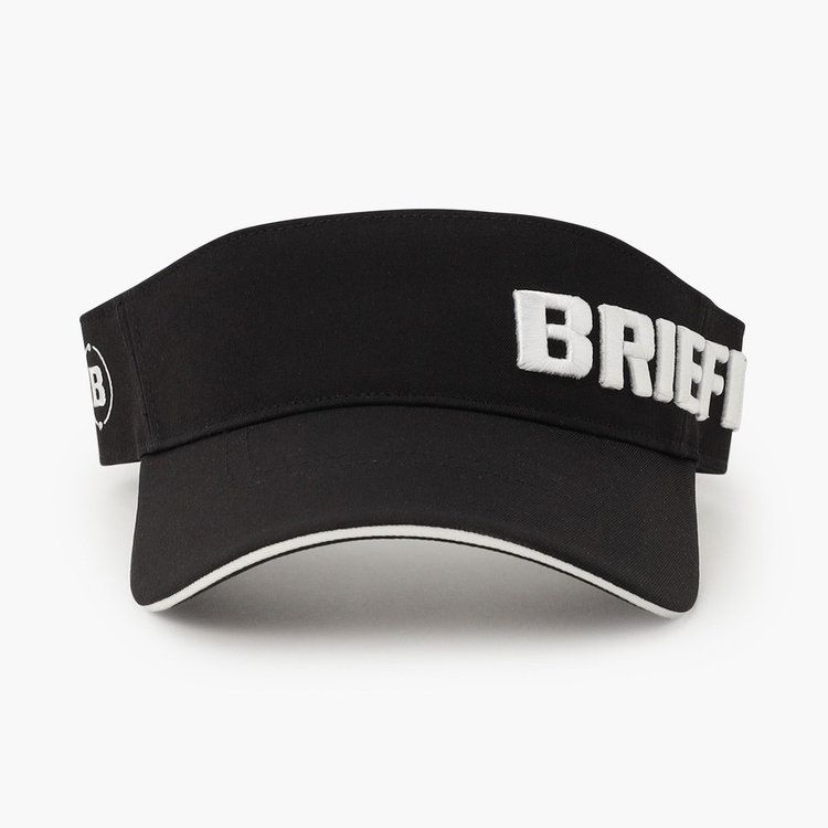 ROUND LOGO VISOR | サンバイザー | ブラック | ユニセックス | ゴルフ