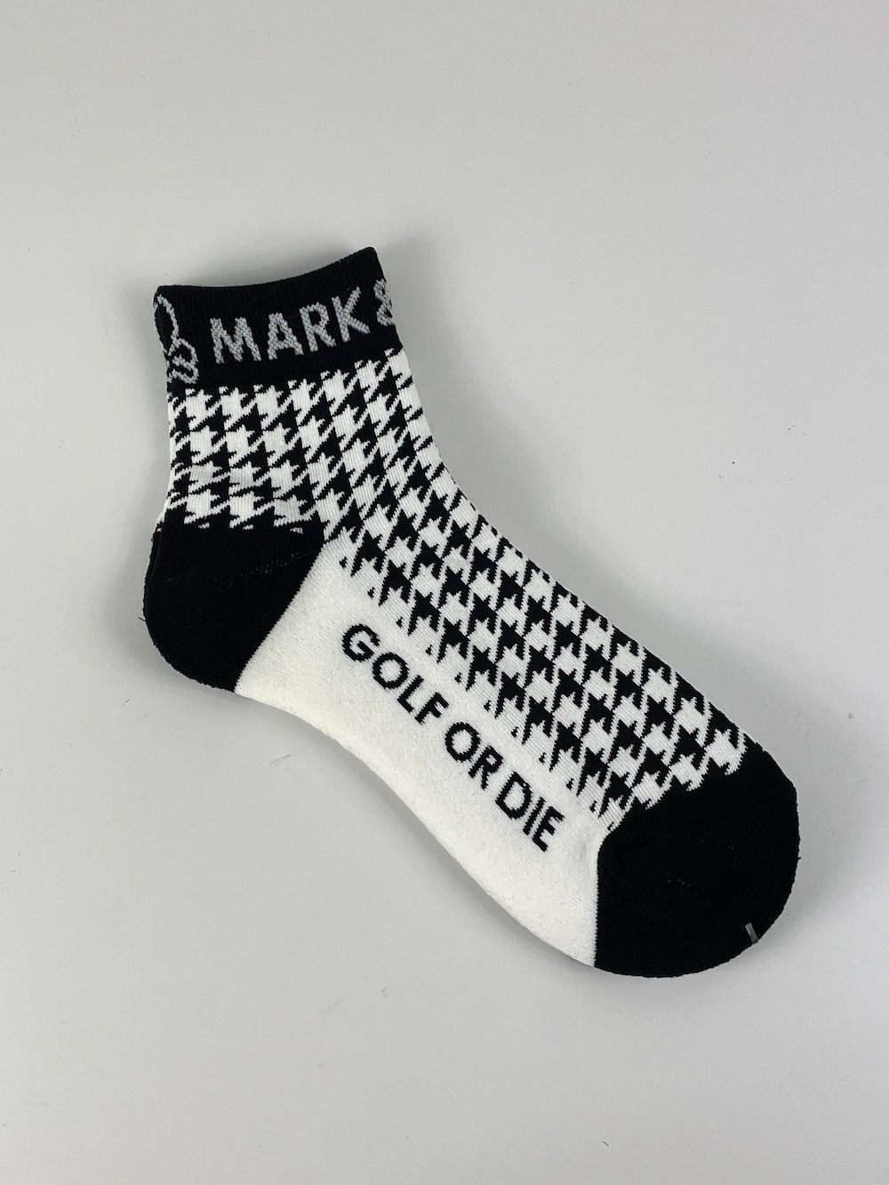 Ever Dogtooth Socks | ソックス | ホワイト | メンズ | ゴルフウェア