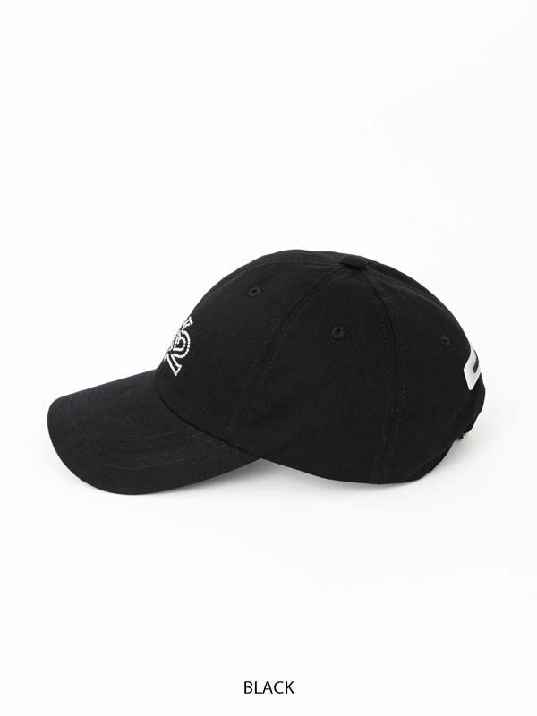 RHINESTONE AGG LOGO CAP | キャップ | ブラック | ユニセックス
