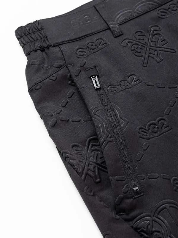 BACK EMBOSS STRETCH SHORTS | ショートパンツ | ブラック | メンズ | ゴルフウェア