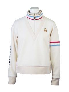 Flux Layered Pullover | トレーナー | ホワイト | レディース | ゴルフウェア
