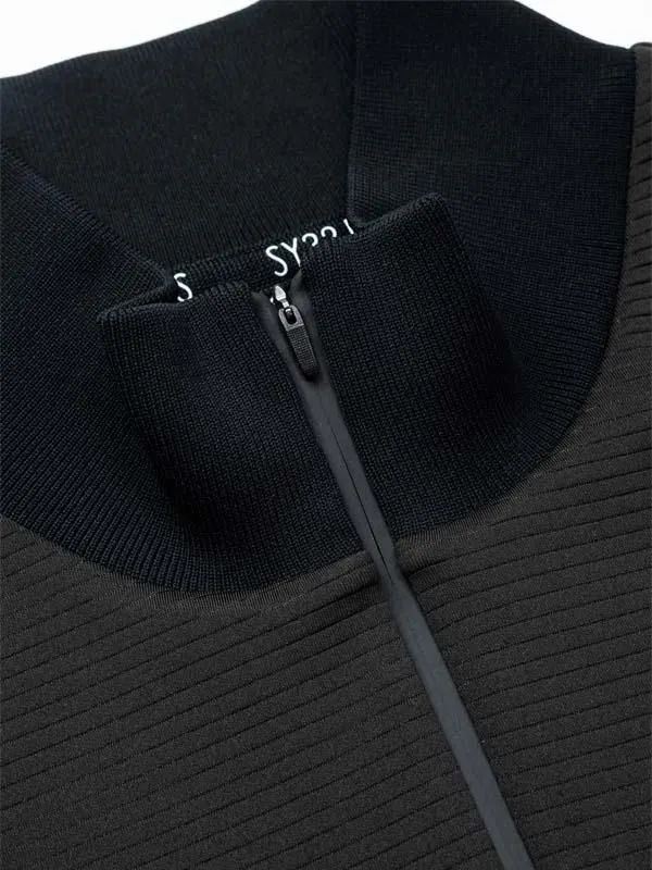 PIN BORDER NEO PLANE SWEAT | スウェット | ブラック | メンズ | ゴルフウェア