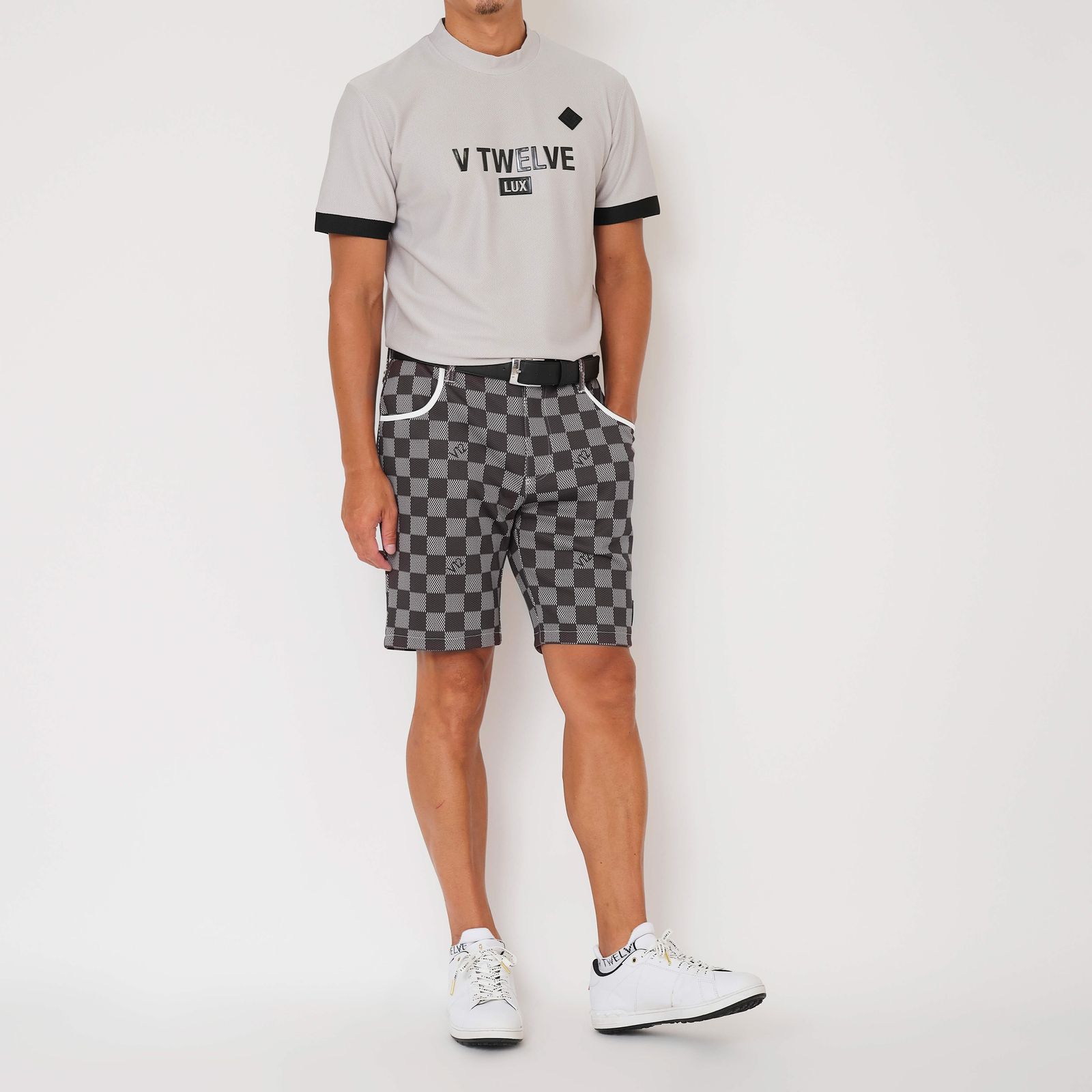 LX MESH MOCK | モックネック | Tシャツ | グレー | メンズ | ゴルフウェア