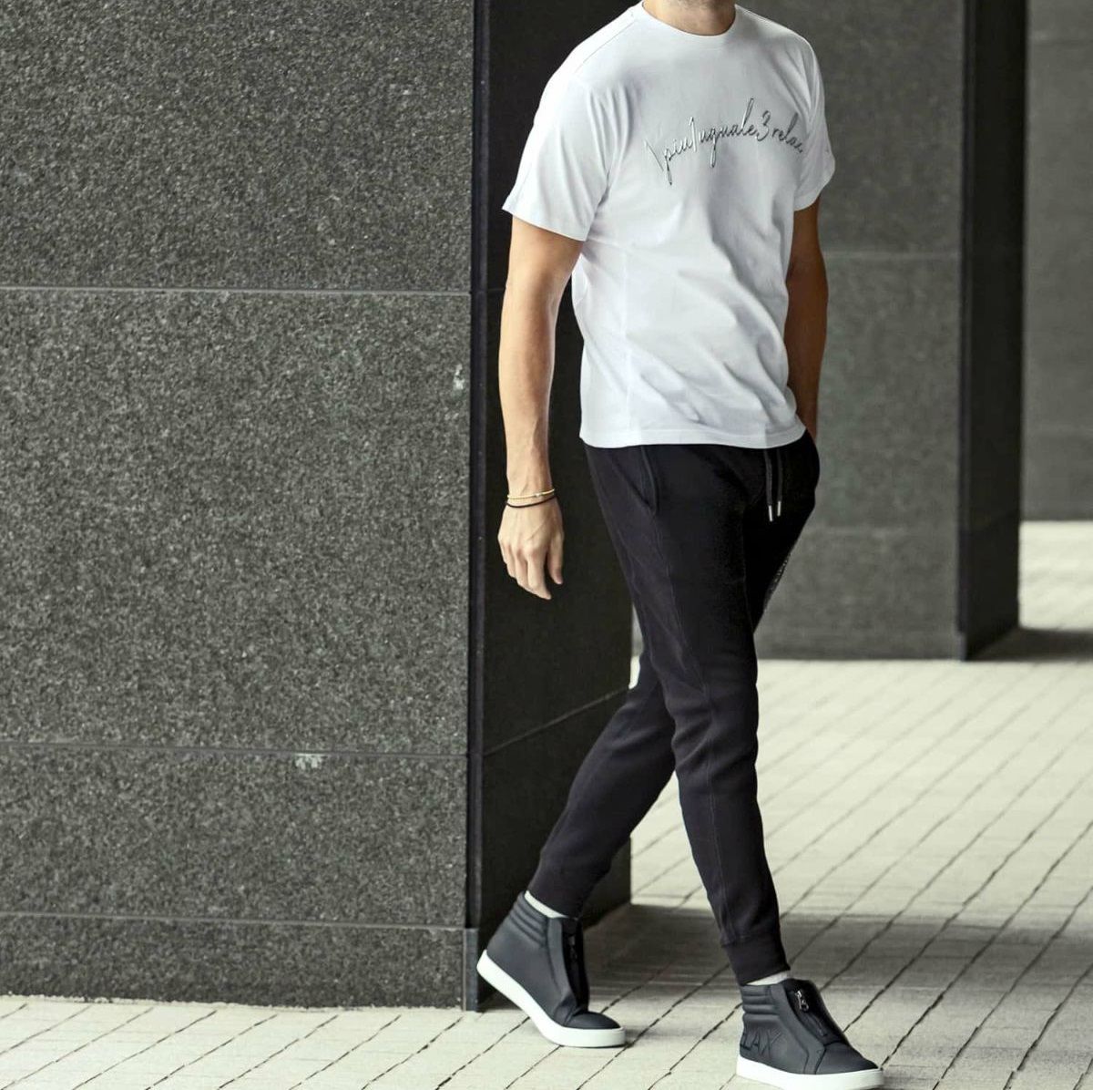 HEAVY FLEECE CIRCLE LOGO LONG PANTS | ロングパンツ | ブラック | メンズ