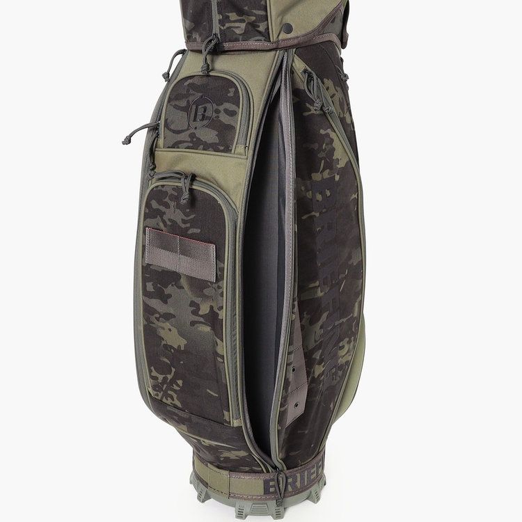 CR-5 #04 CAMO COMBI | キャディバッグ | マルチカモブラック×レンジャーグリーン | ユニセックス | ゴルフ