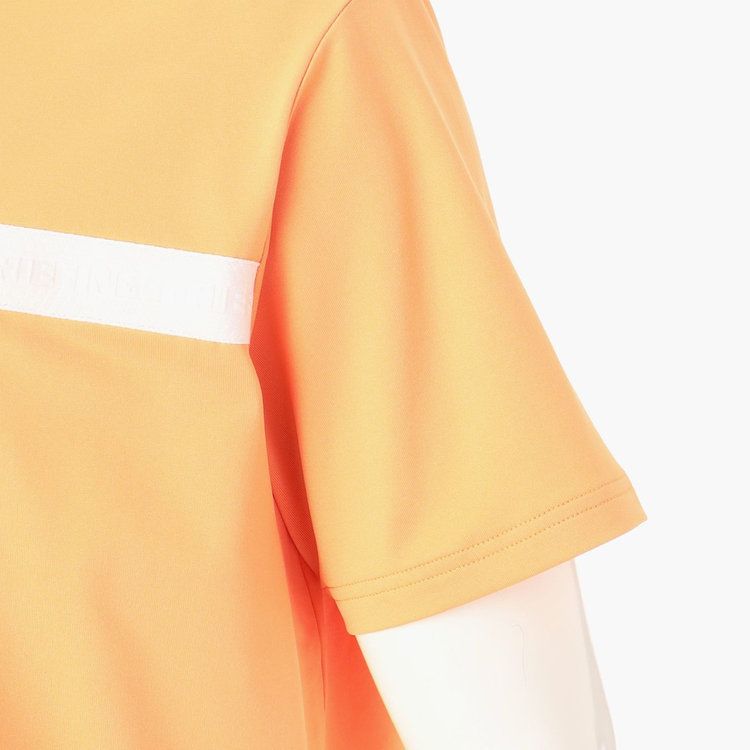 MENS SLEEVE LOGO HIGH NECK RELAXED FIT | ハイネックシャツ | オレンジ | メンズ | ゴルフウェア