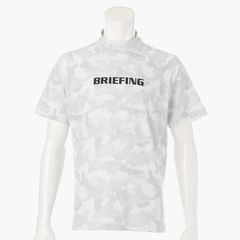 MENS CAMOUFLAGE MOCK NECK RELAXED FIT | モックネックTシャツ | ホワイト | メンズ | ゴルフウェア