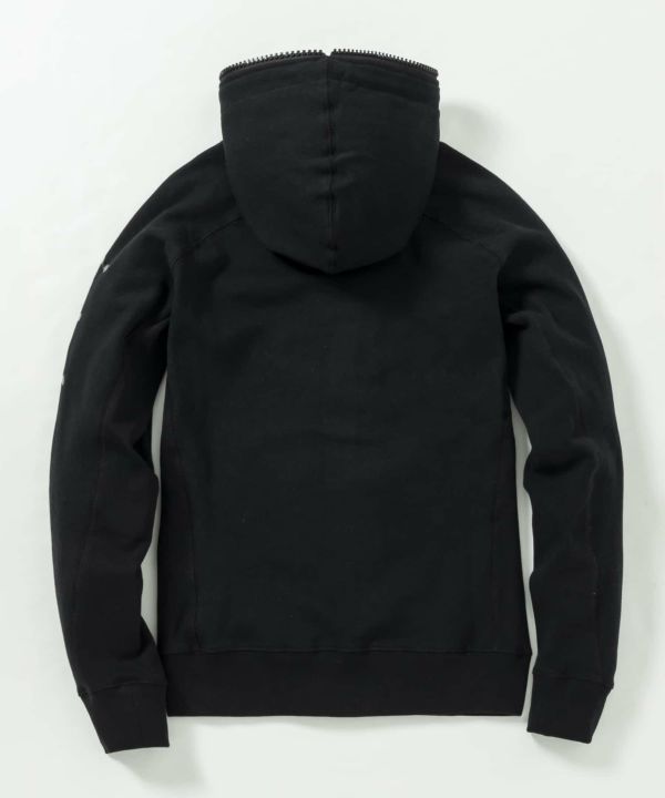 GLITTER ZIP HOODIE | パーカー | ブラック | メンズ