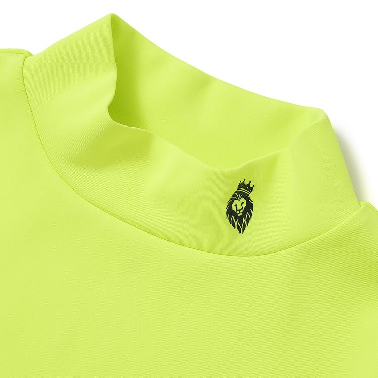 CENTER LOGO MOCK | Tシャツ | イエロー | メンズ | ゴルフウェア