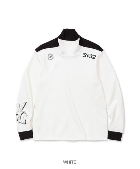 LIGHT STRETCH HIGH NECK SHIRTS | ハイネックシャツ | ホワイト | メンズ | ゴルフウェア