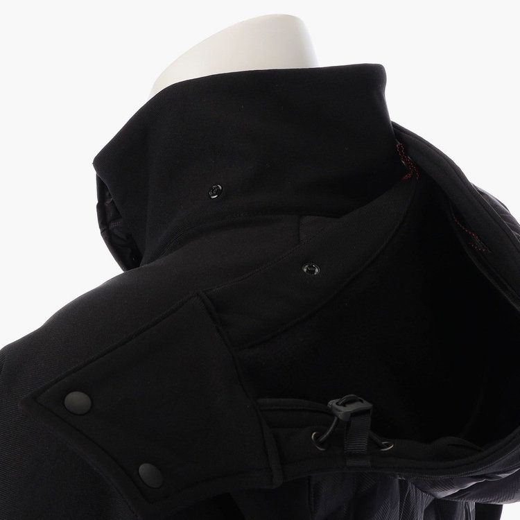 MEN'S WINDBLOCK MOLE YARN KNIT BLOUSON | ブルゾン | ブラック×カモ | メンズ | ゴルフウェア