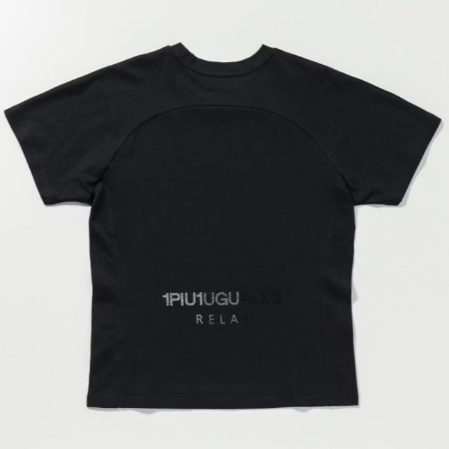 ラインストーンバックサイドロゴ半袖Tシャツ | Tシャツ | ブラック | メンズ