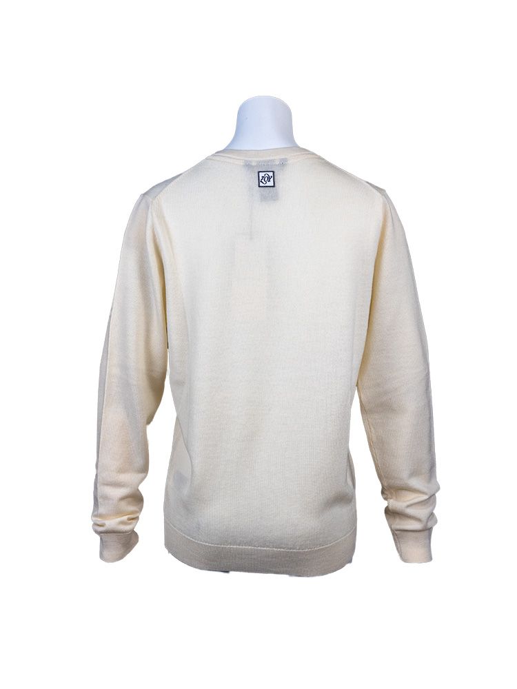 Vネックセーター | オフホワイト | レディース | ゴルフウェア